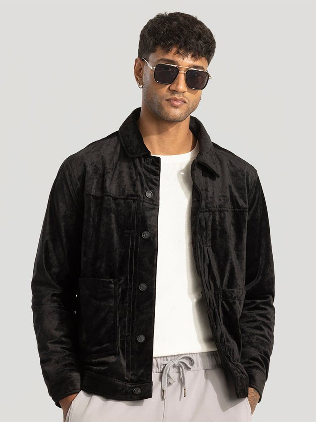 

Snitch Men Jacket, Black