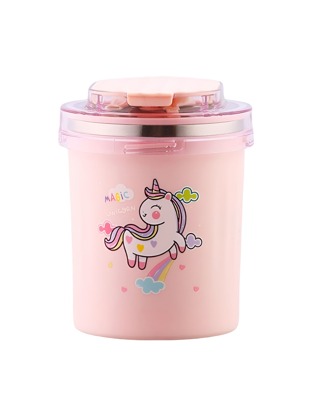 

MODEFE Pink 2024 Stainless Steel Dishwasher Safe Lunch Box