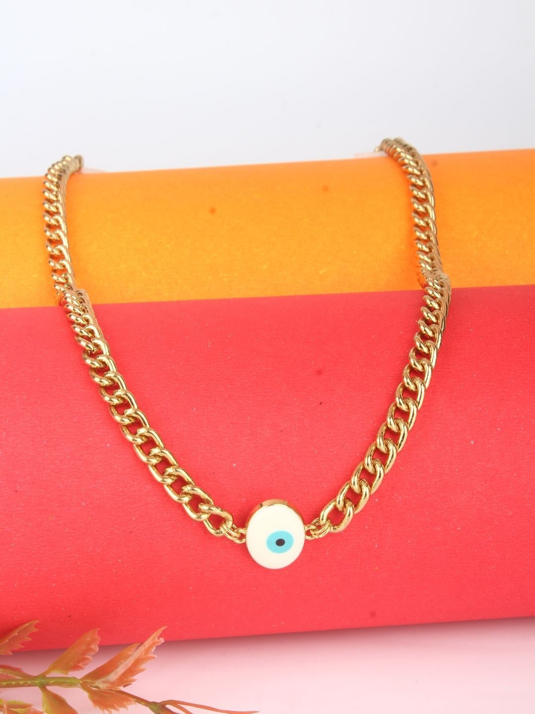 

KPOP Brass Gold-Plated Handcrafted Necklace