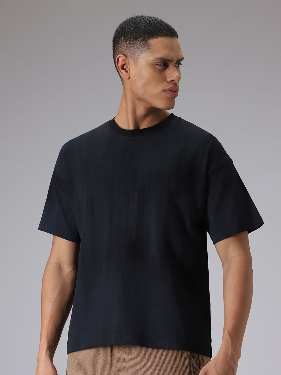 

Banana Club Men Printed T-shirt, Navy blue