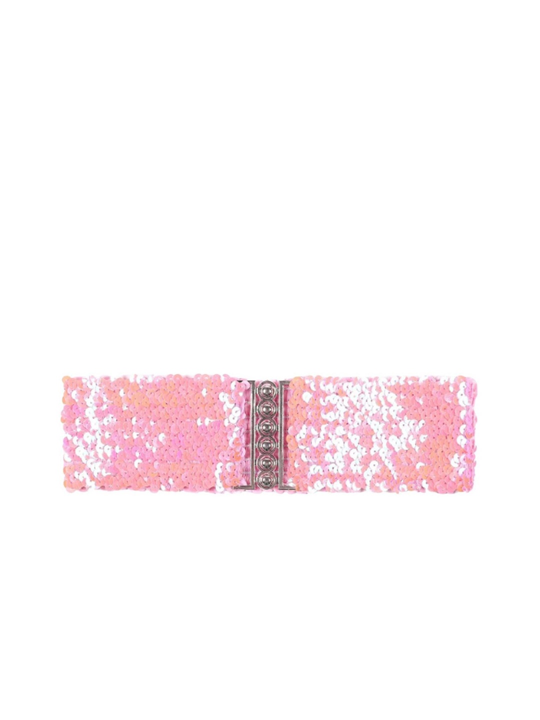 

Fabme Women Embellished Belt, Pink