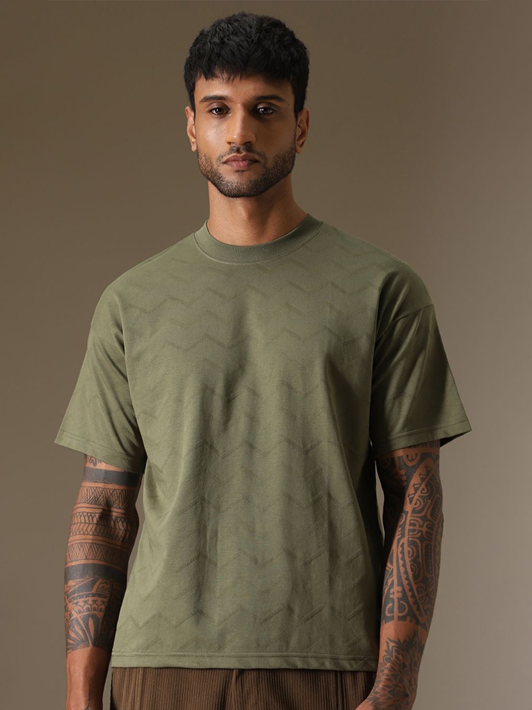 

Banana Club Men T-shirt, Olive