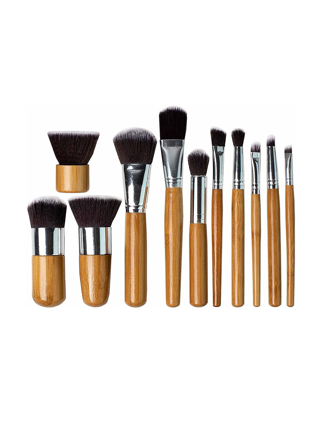

Rsentera 11-Pcs Synthetic Face & Eye Makeup Brush Set, Beige
