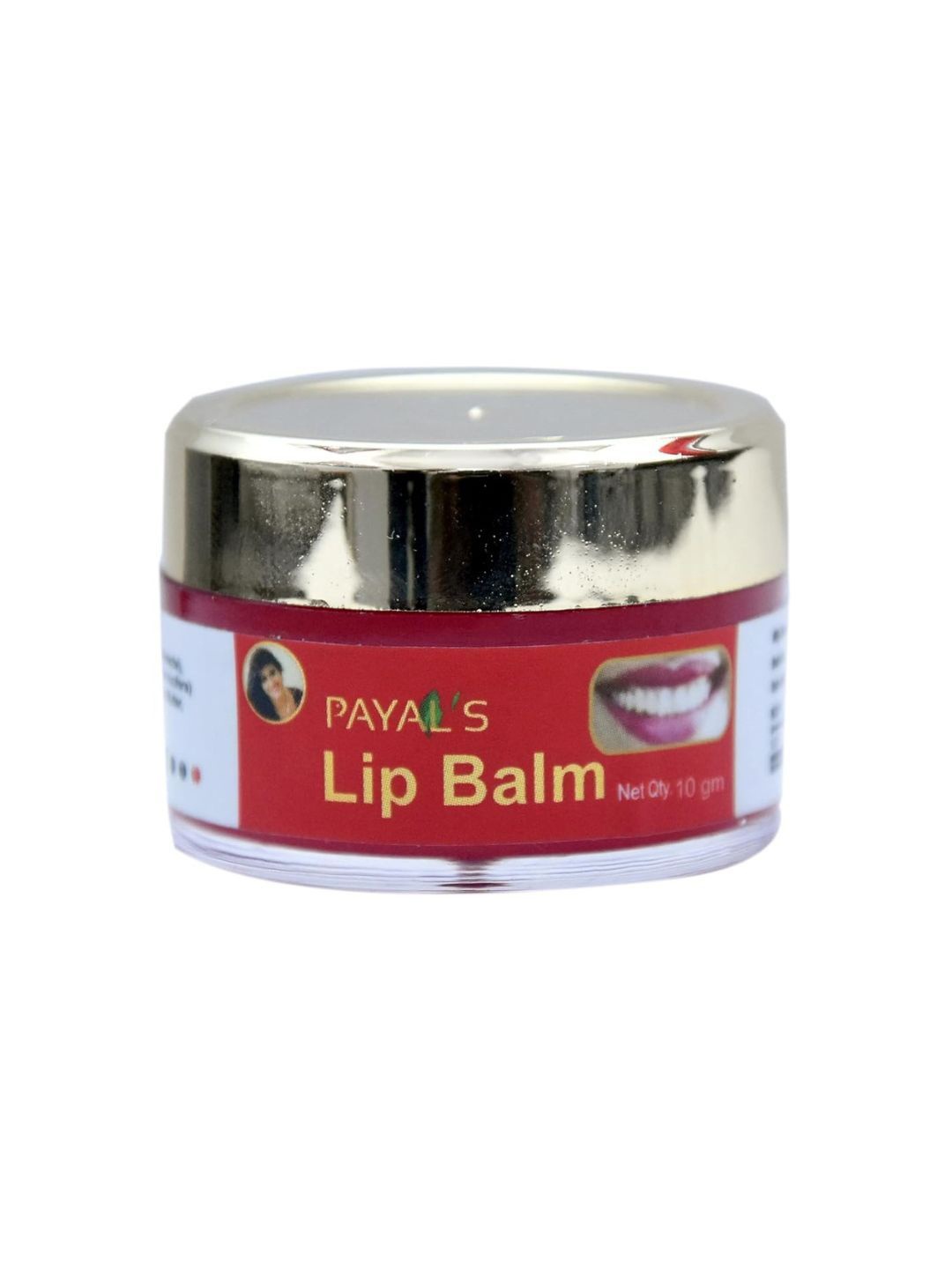 

PAYALS HERBAL LLP Glossy Finish Lip Balm - 10 g, Red