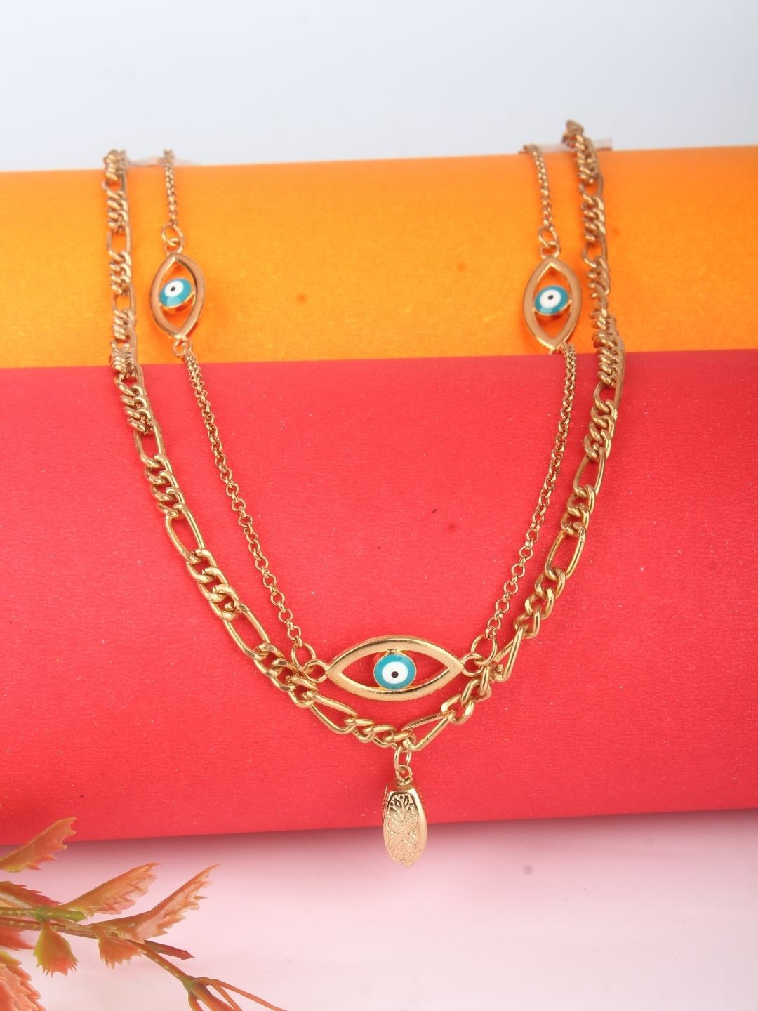 

KPOP Brass Gold-Plated Handcrafted Necklace