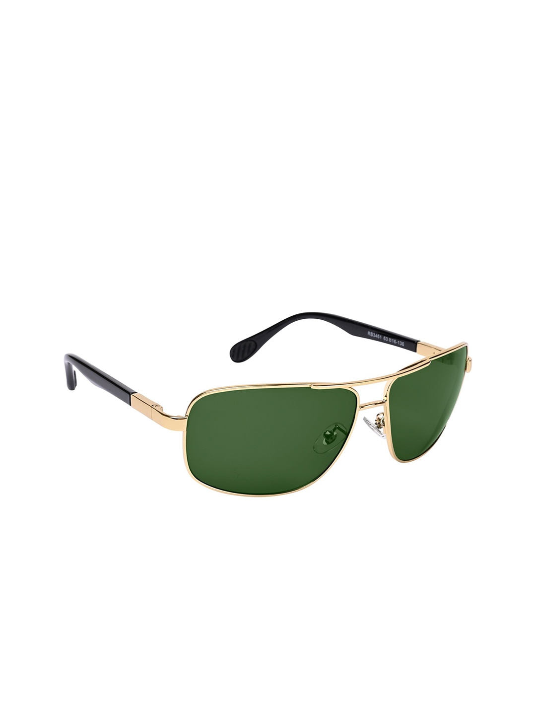 

Mast & Harbour Unisex Wayfarer Sunglasses with UV Protected Lens, Green