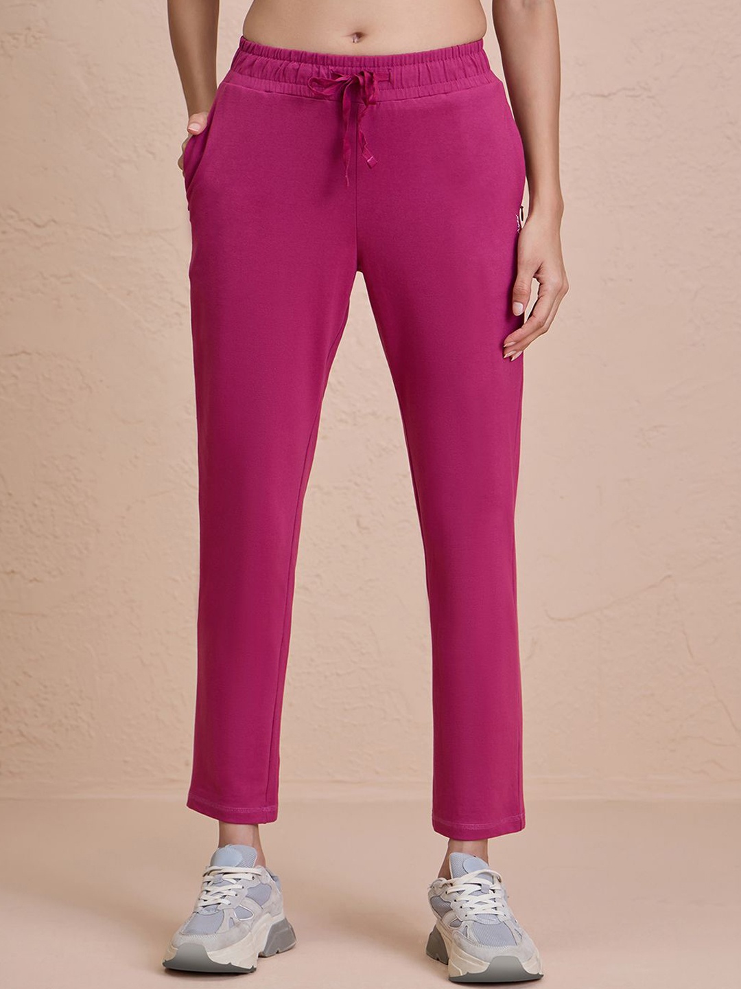 

Nykd Women Relaxed-Fit Mid-Rise Track Pants, Purple