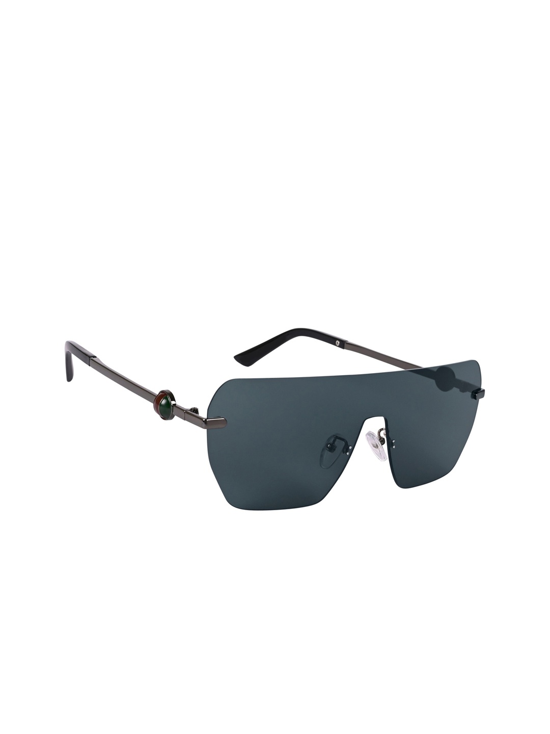 

Mast & Harbour Unisex Wayfarer Sunglasses with UV Protected Lens, Black