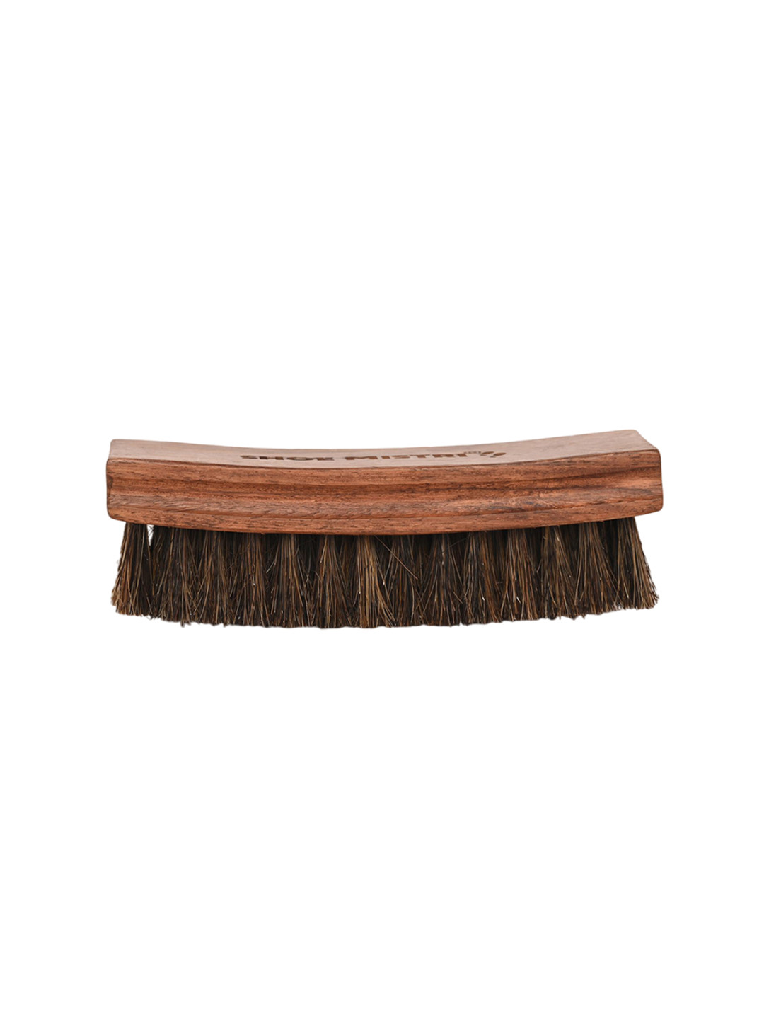 

Shoe Mistri Curved Horse Hair Brush, Brown