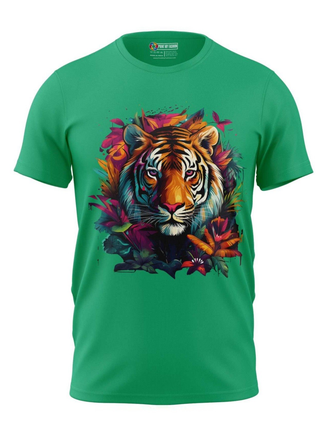 

Print My Fashion Boys Printed T-shirt, Green