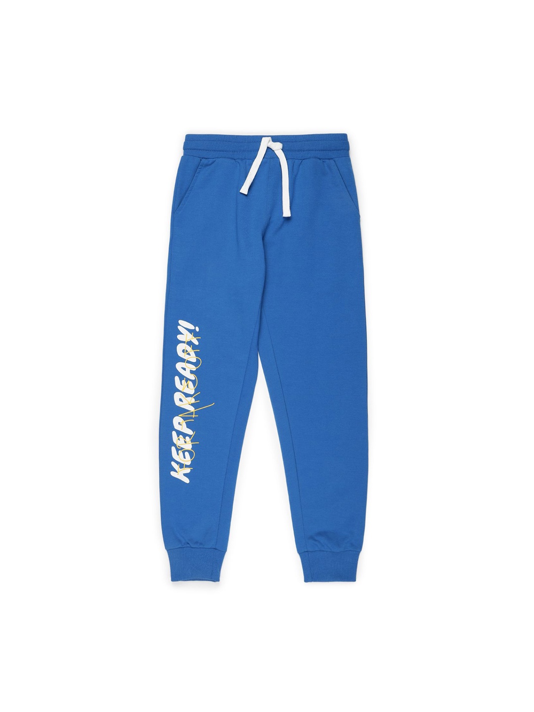 

Provogue Boys Graphic Printed Joggers, Blue