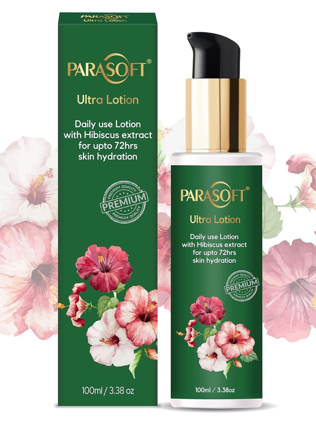 

Parasoft Moisturizing Body & Face Lotion - 100 ml, Green