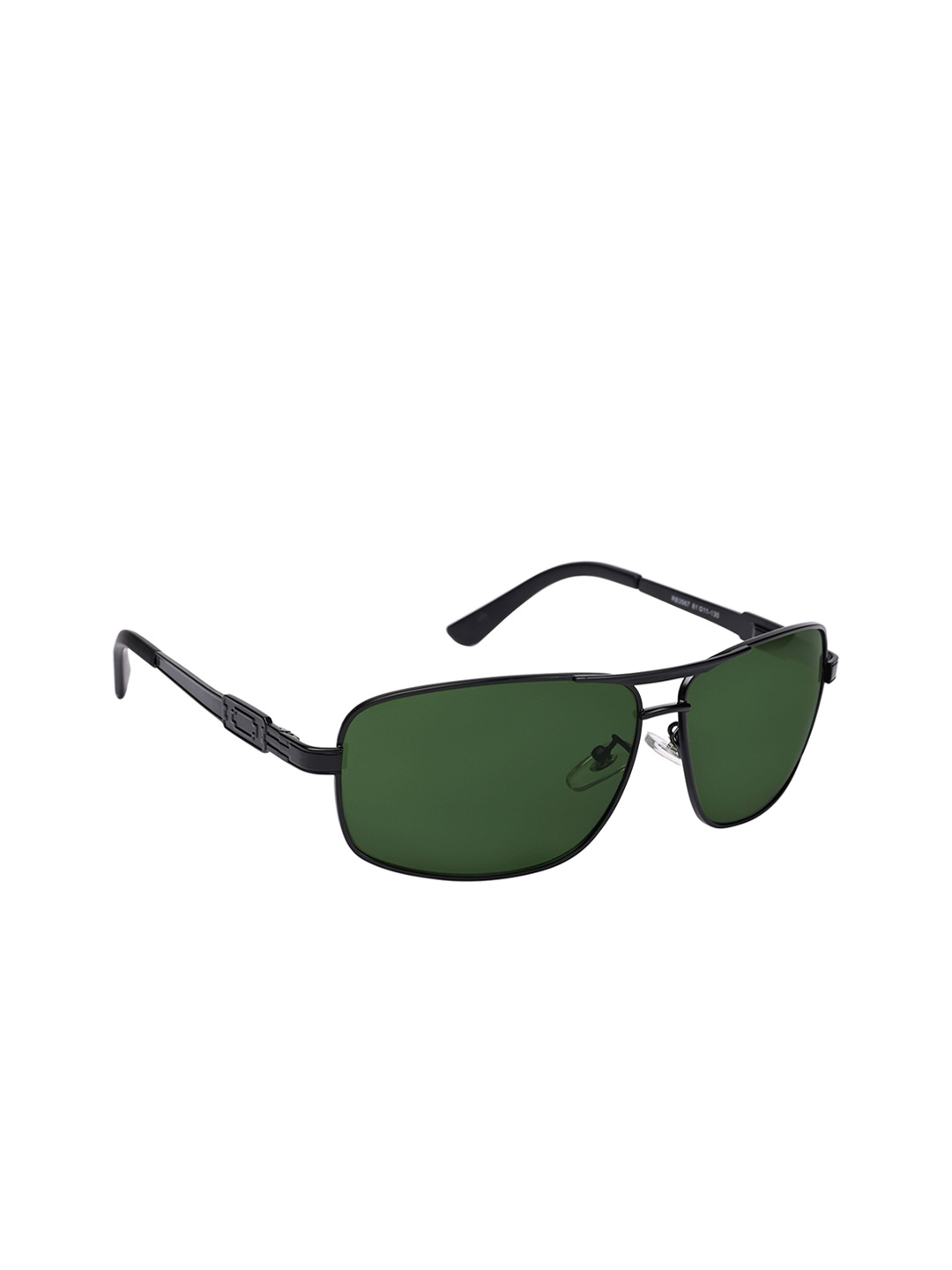 

Mast & Harbour Unisex Wayfarer Sunglasses with UV Protected Lens, Green