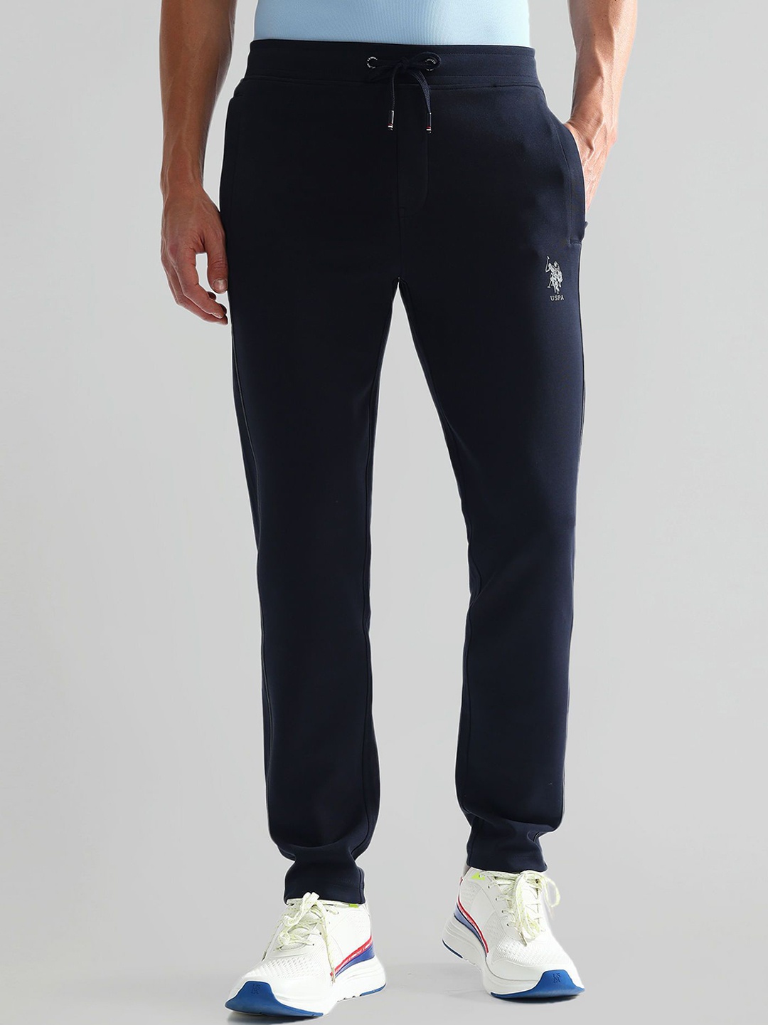 

U.S. Polo Assn. Men Slim-Fit Track Pants, Navy blue