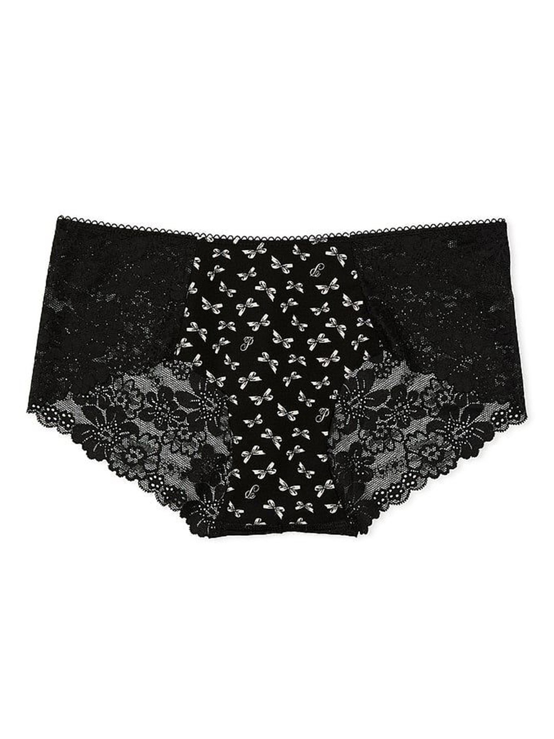 

Victoria's Secret Women Lace Hipster Briefs, Black