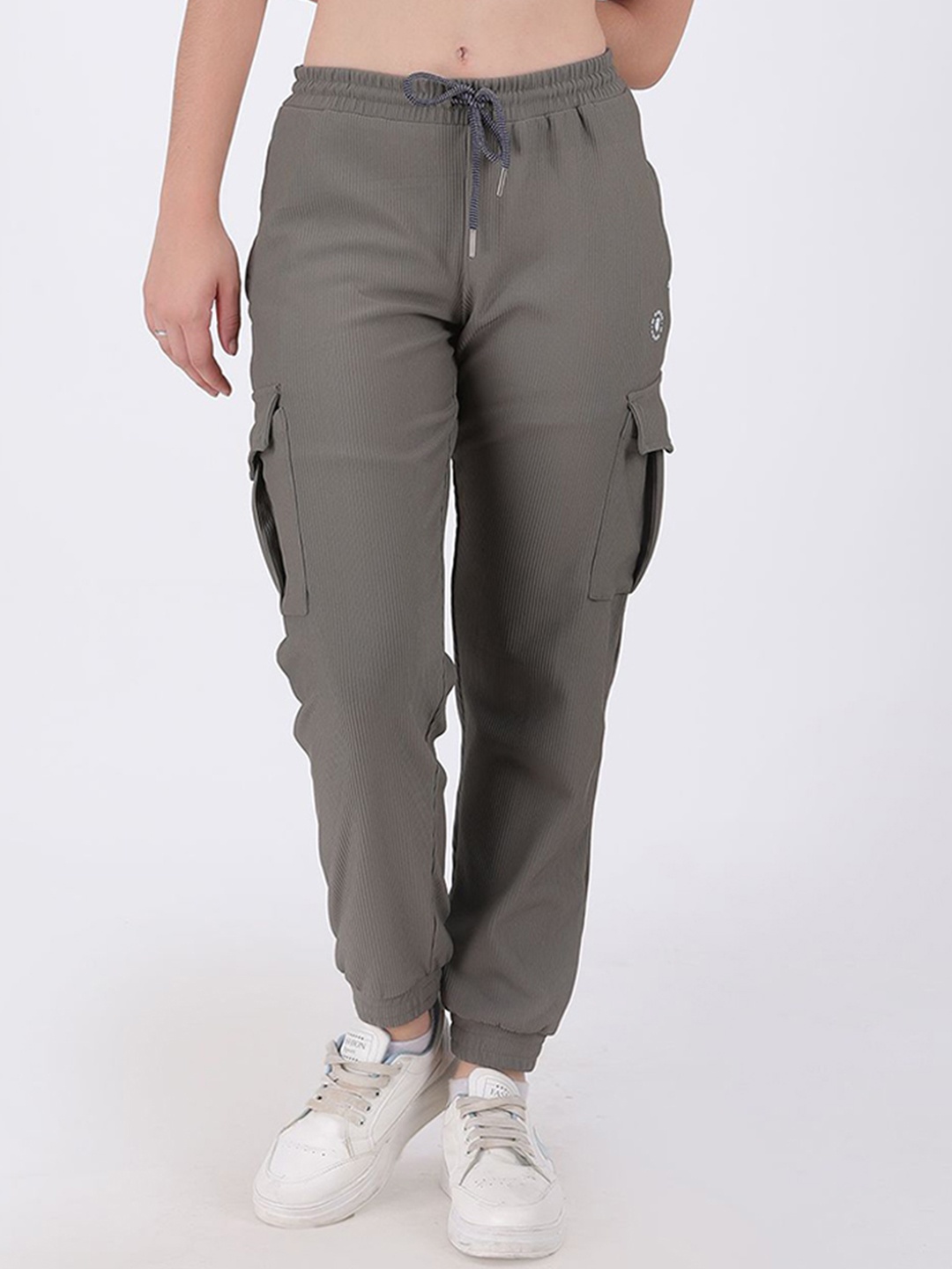 

M7 EMPIRE Women Mid Rise Joggers, Olive
