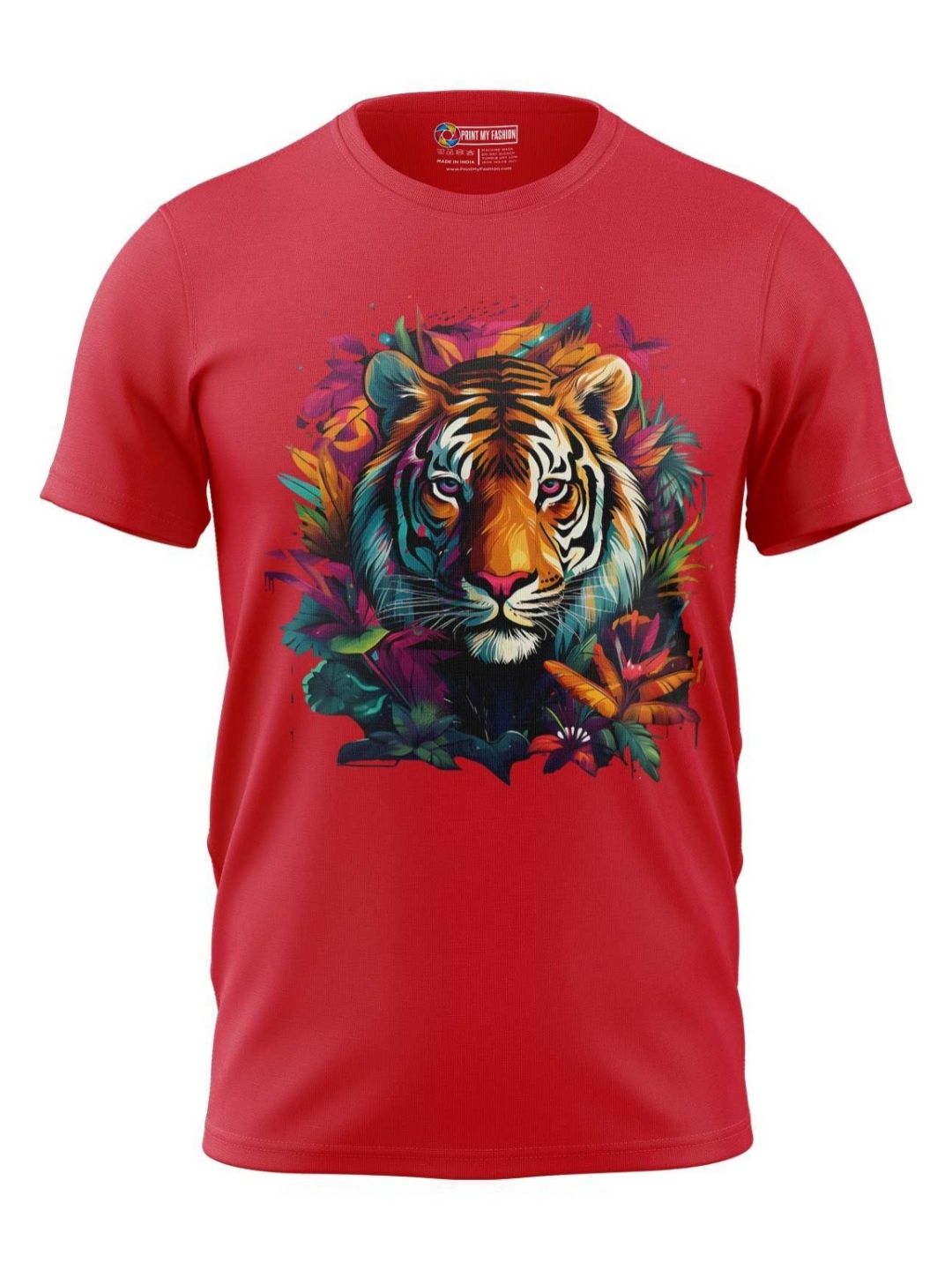 

Print My Fashion Boys Printed T-shirt, Red