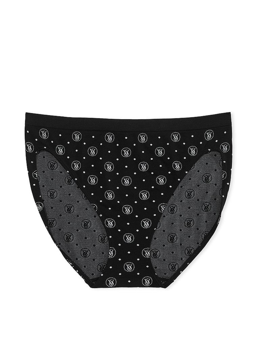 

Victoria's Secret Women Printed Hipster Briefs, Black