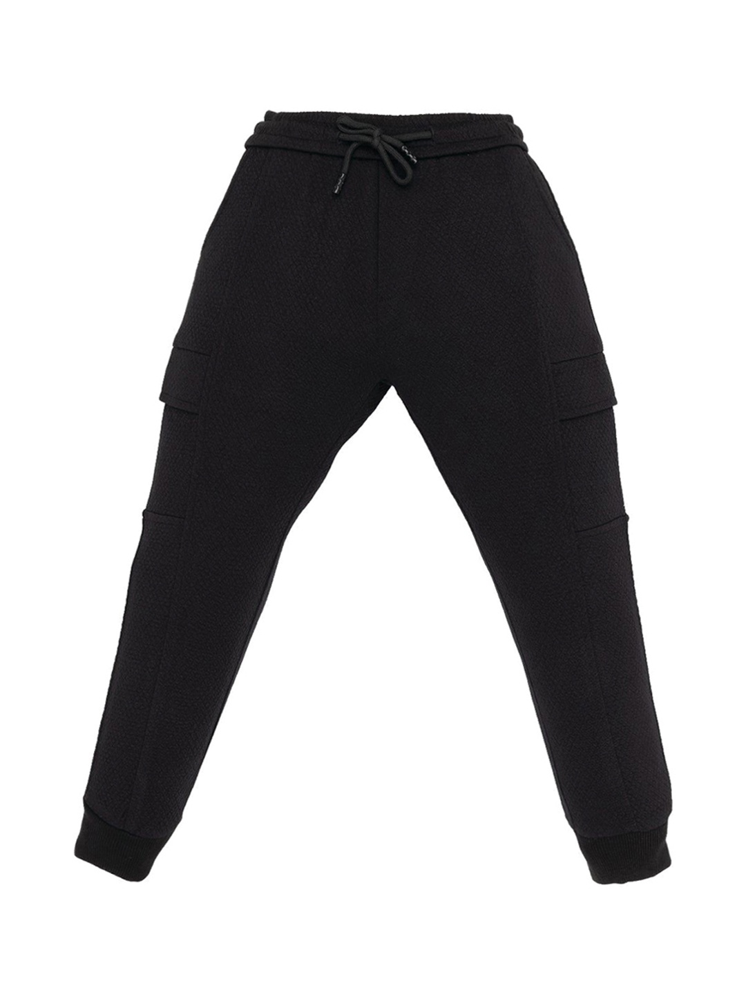 

Status Quo Boys Mid-Rise Regular-Fit Joggers, Black