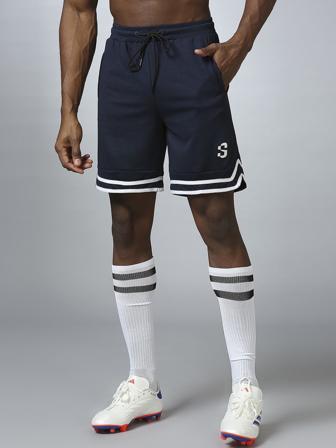 

Supa Men Outdoor Sports Shorts, Navy blue