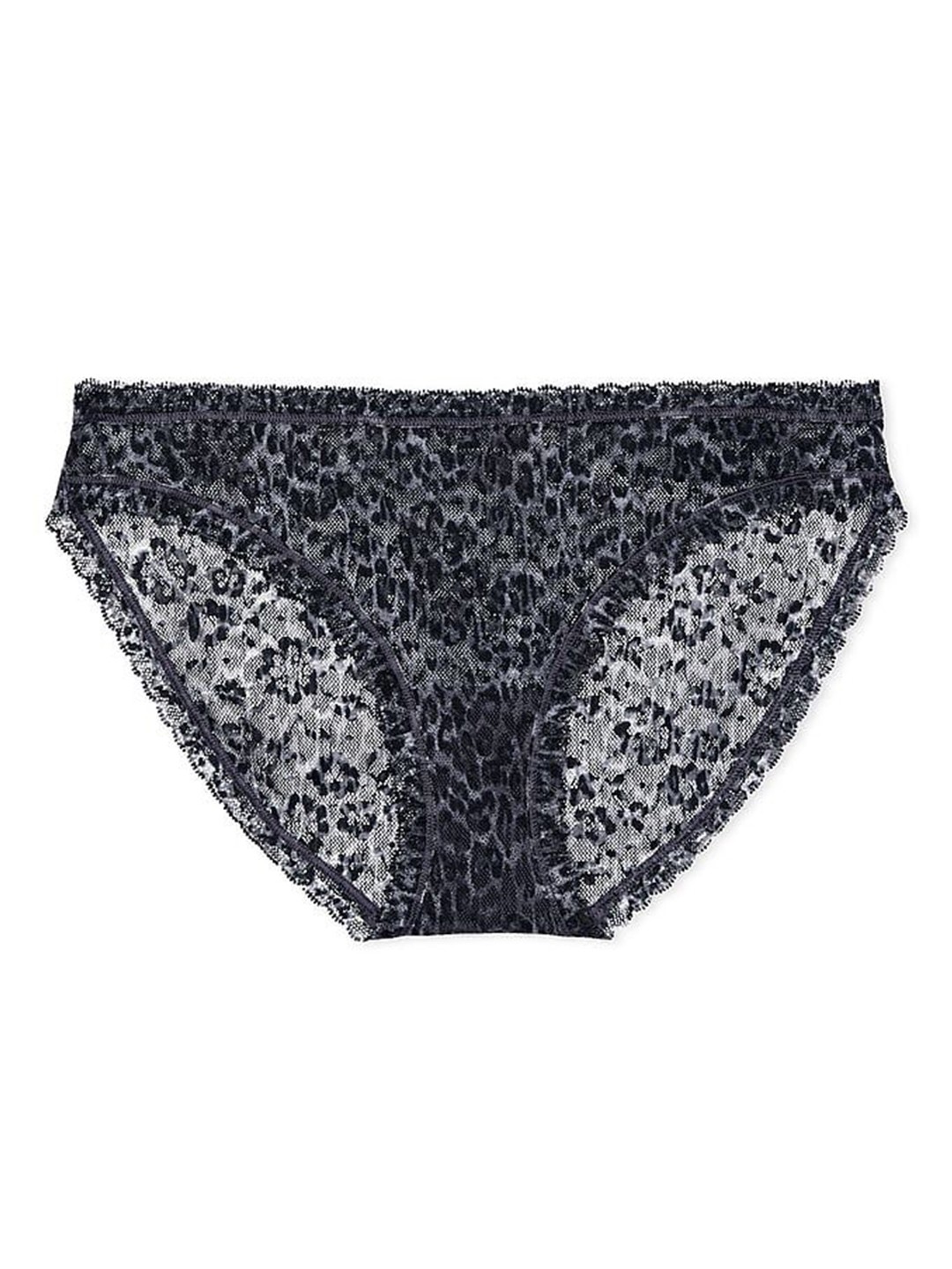 

Victoria's Secret Animal Printed Low-Rise Bikini Briefs 1124615466CQ, Black