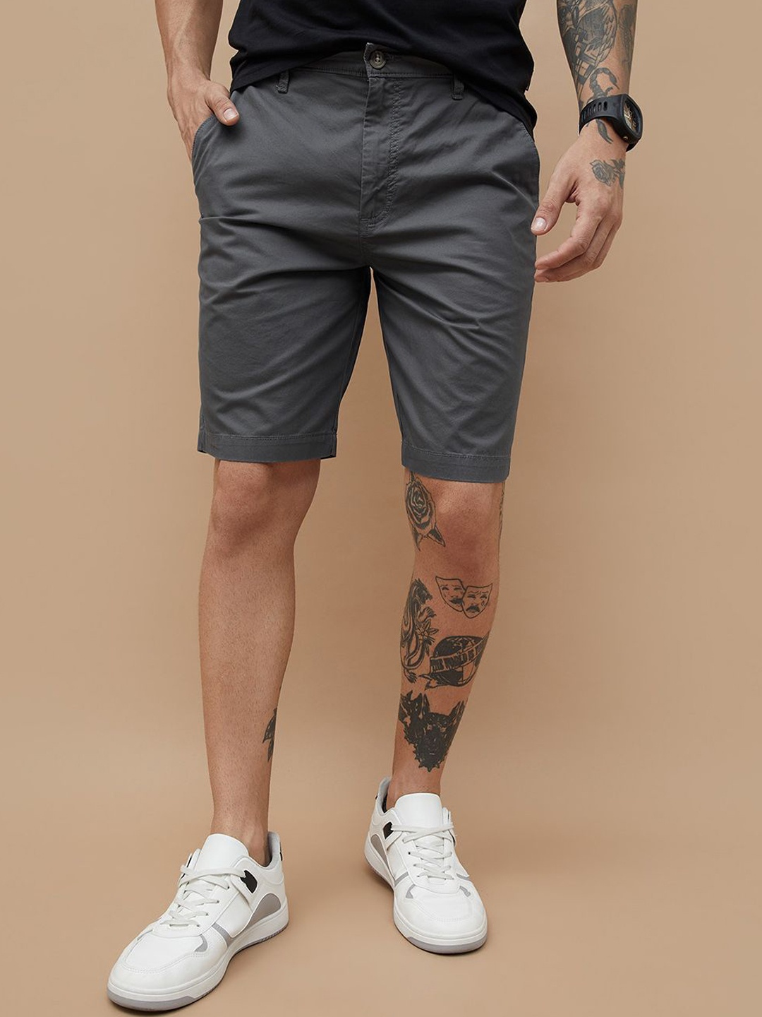 

Fame Forever by Lifestyle Men Shorts, Grey