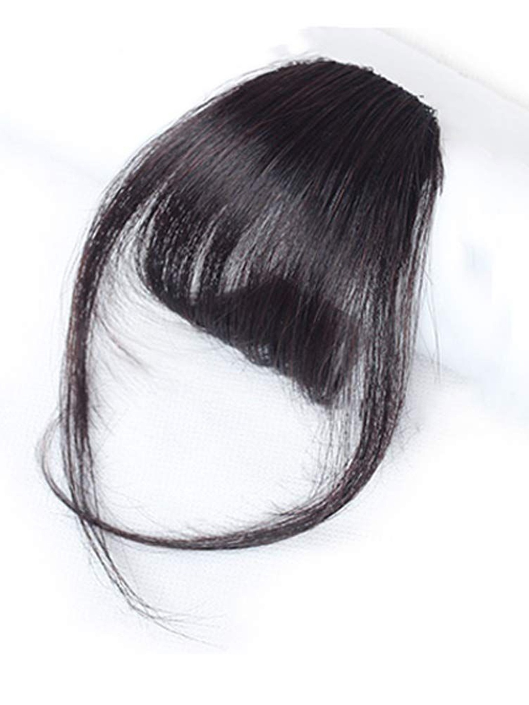 

D-Divine Clip In Front Hair Bang Fringe Hair Extension - Natural Black