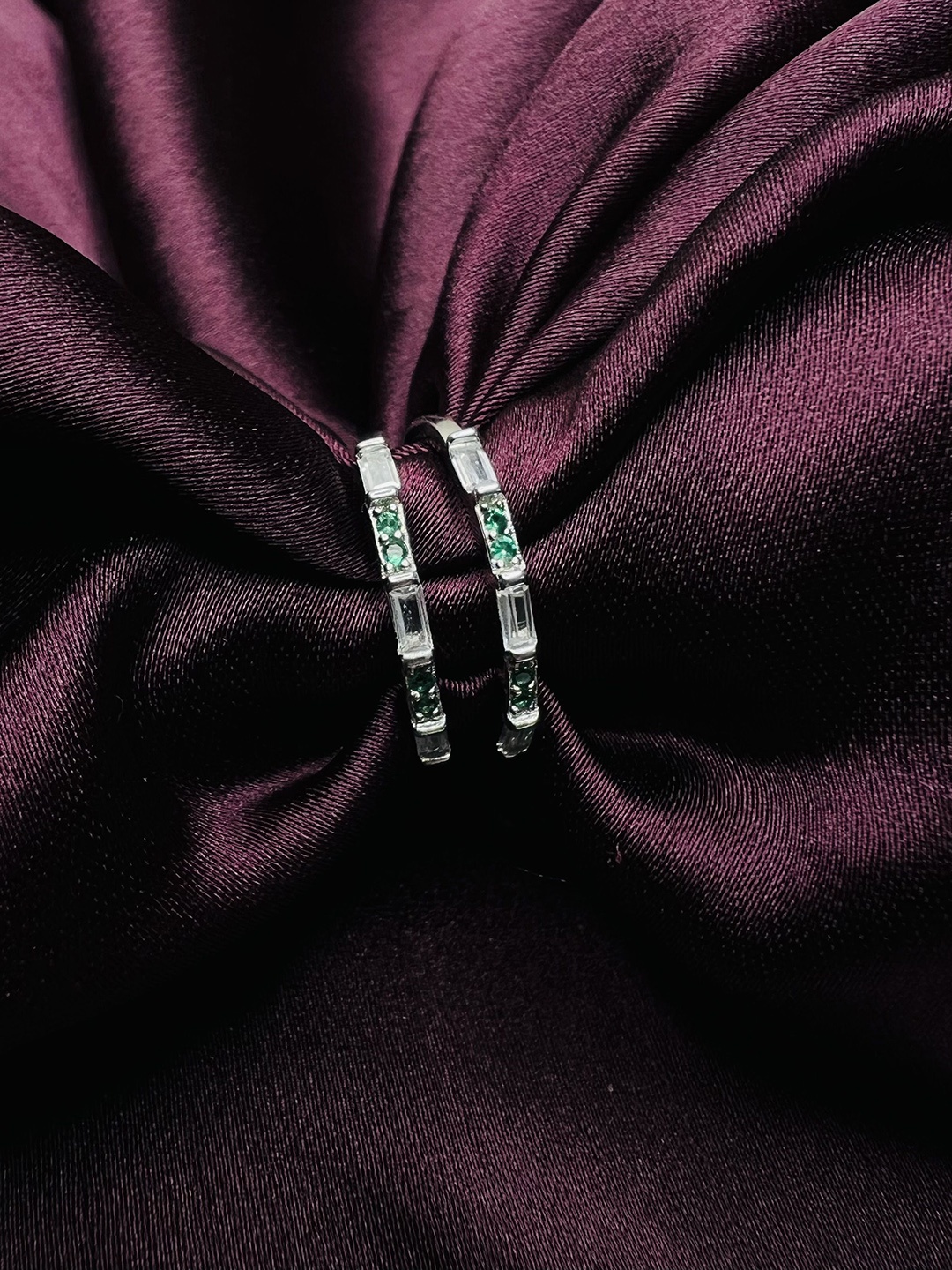 

Arte Jewels Oxidised Toe Rings, Silver