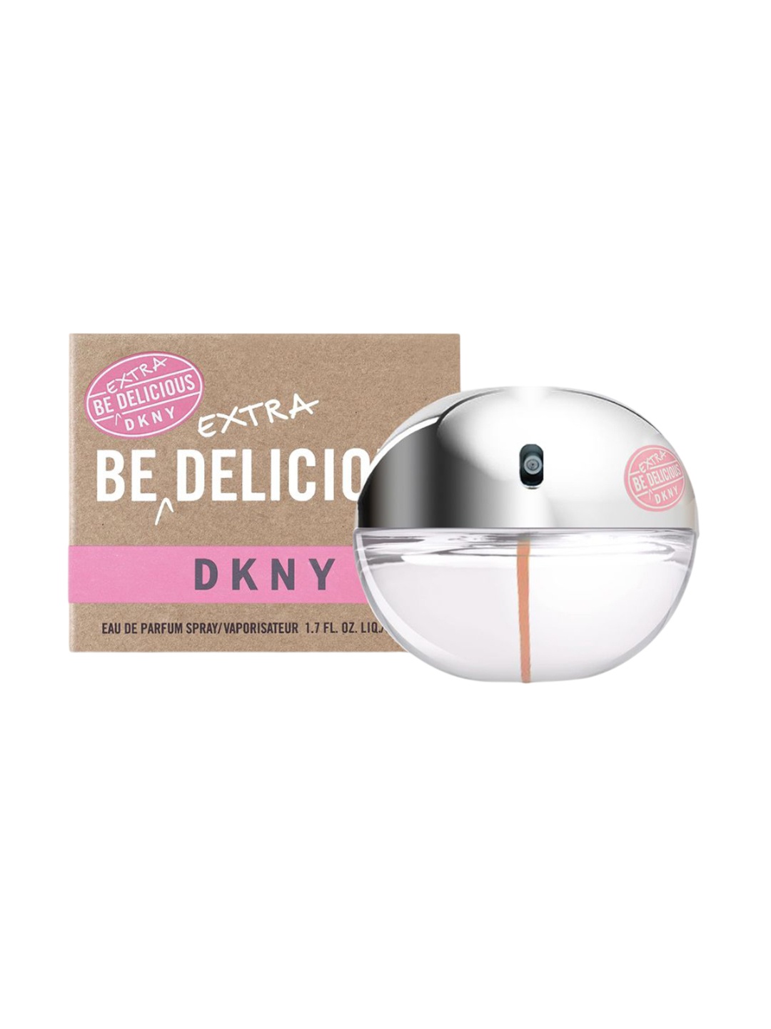 

DKNY Be Extra Delicious Women Eau De Parfum - 50 ml, Transparent