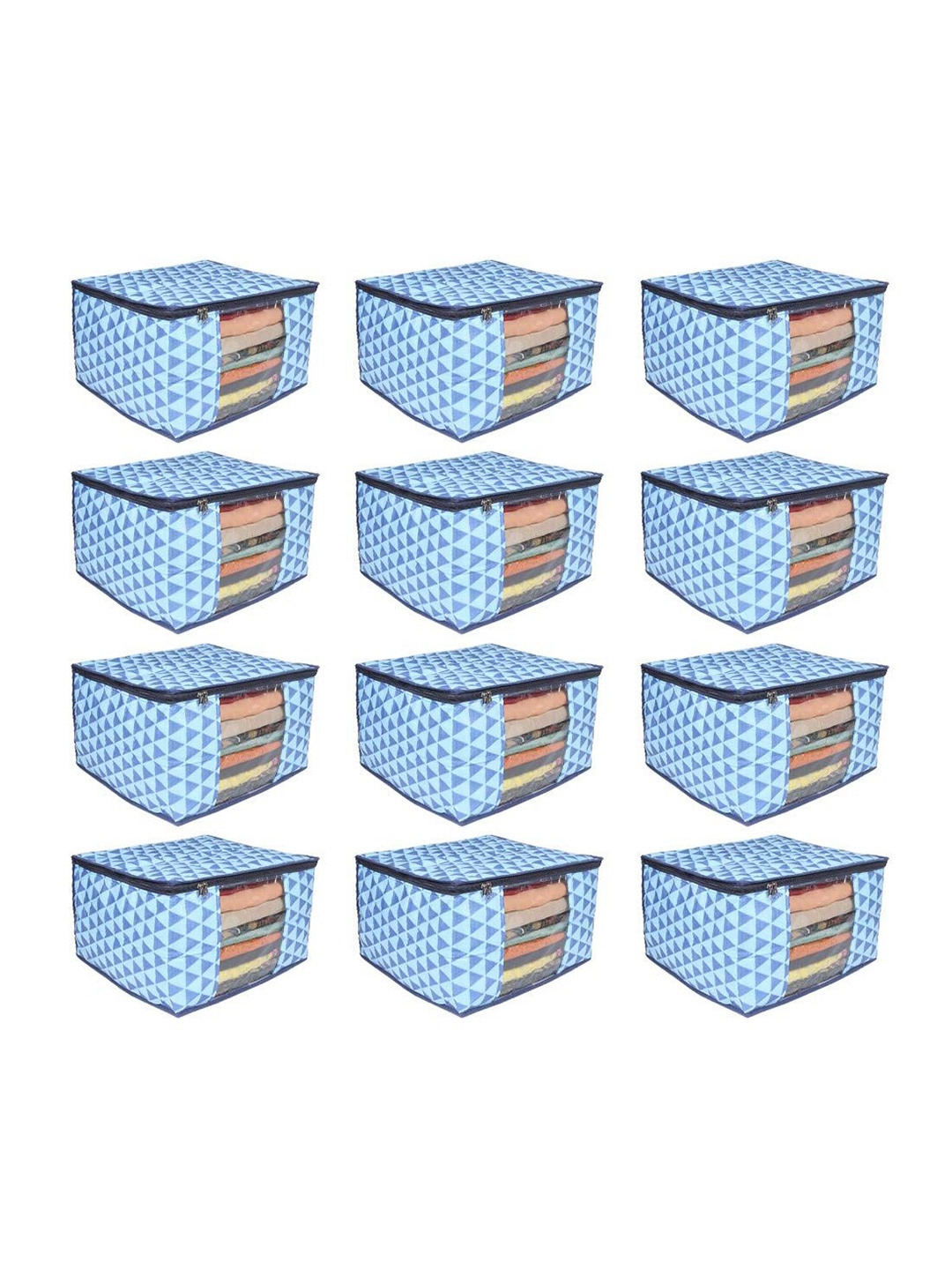 

prettykrafts Blue Set of 6 Regular Drawer Organiser Organisers
