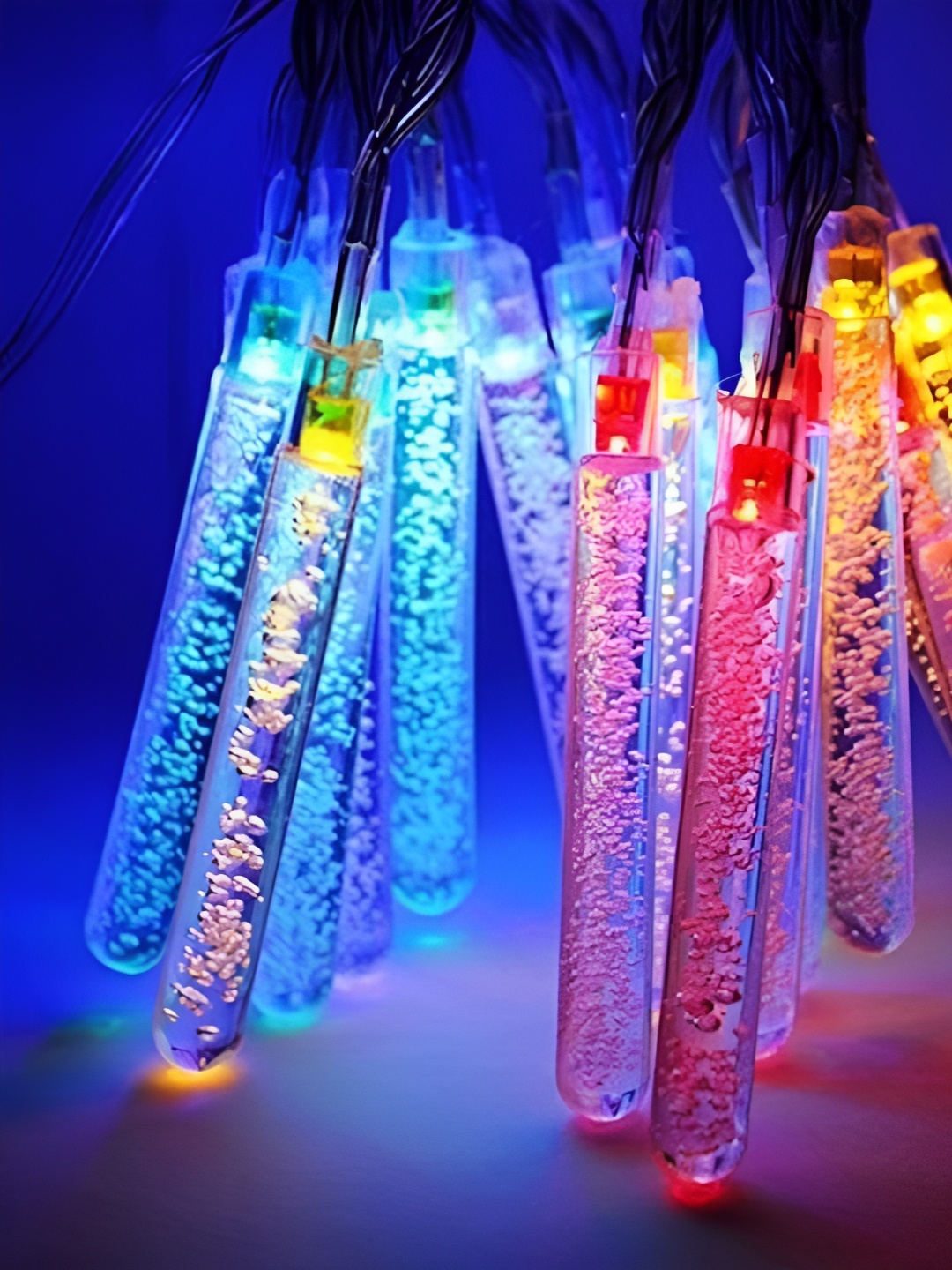 

Home Delight Yellow & Red Flickering Stick String Lights