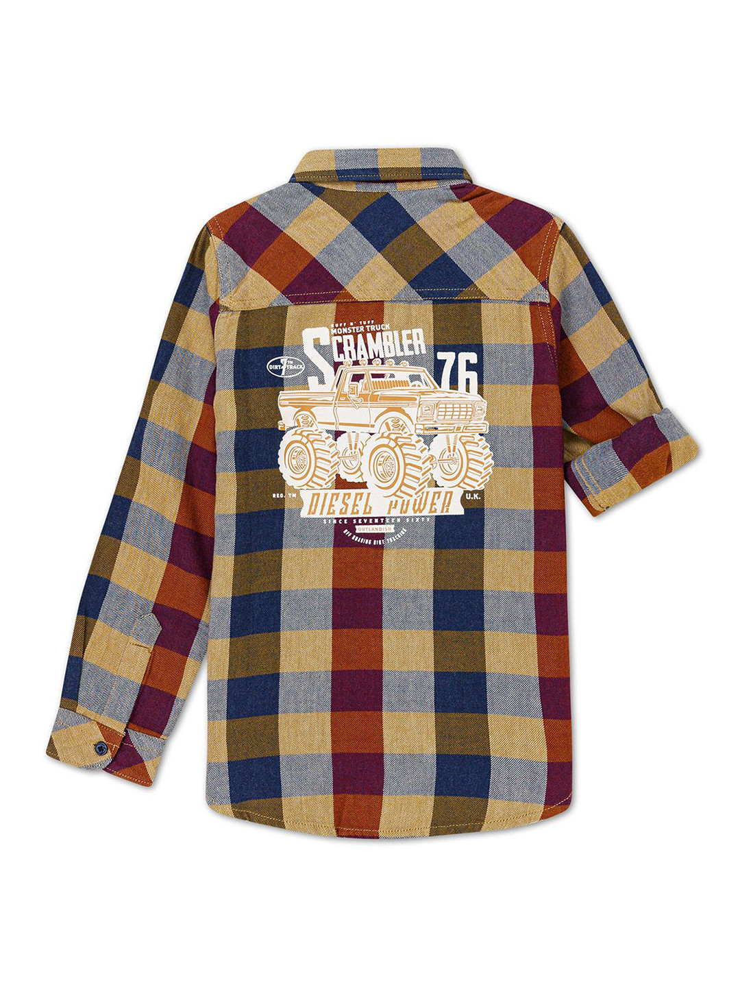 

H By Hamleys Boys Classic Opaque Checked Casual Shirt, Multi