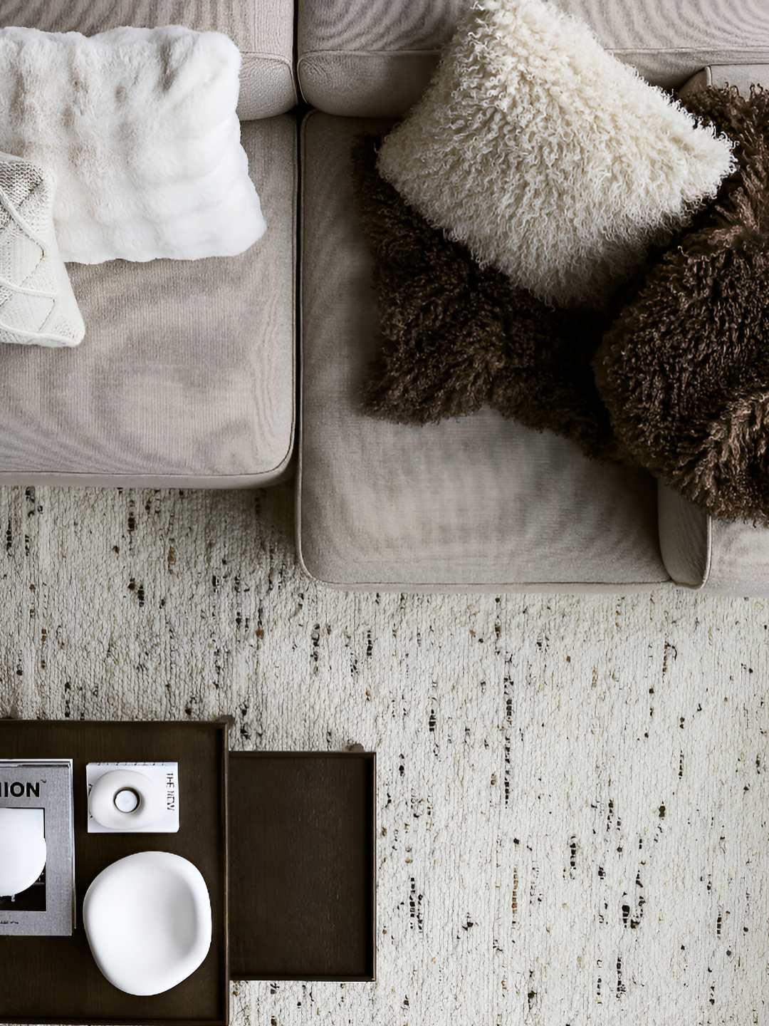 

H&M Brown Fluffy Blanket