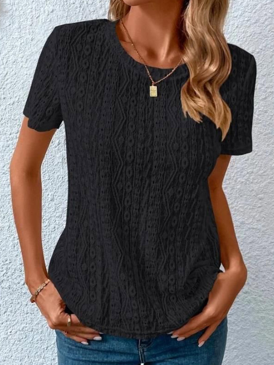 

StyleCast Top, Black