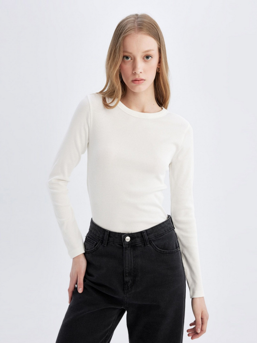 

DeFacto Women Pockets T-shirt, Na