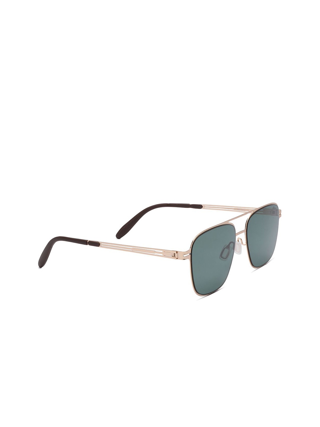

Specsmakers Unisex Square Sunglasses SMFGDMGR55STR1012, Green
