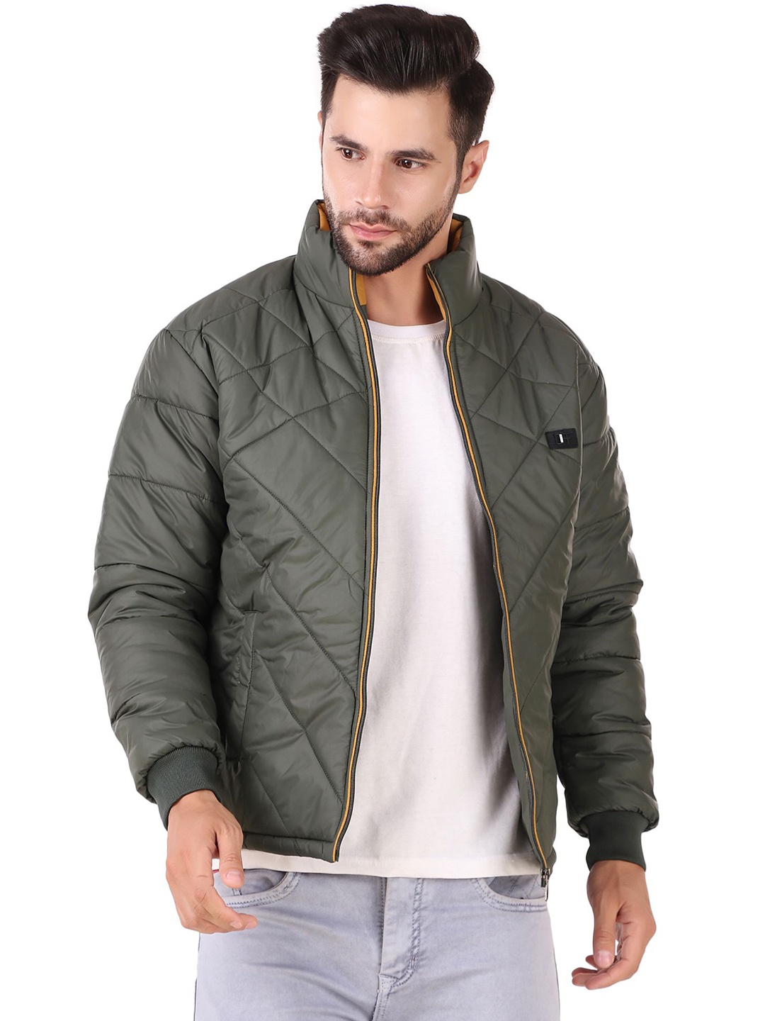 

BARSTOW Men Lightweight Outdoor Quilted Jacket, Olive