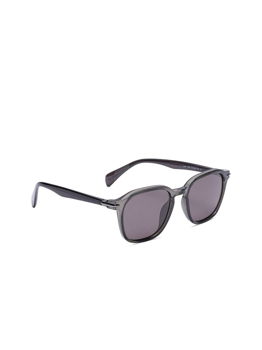 

Specsmakers Unisex Square Sunglasses SSFCGYGY52HAP7106, Grey