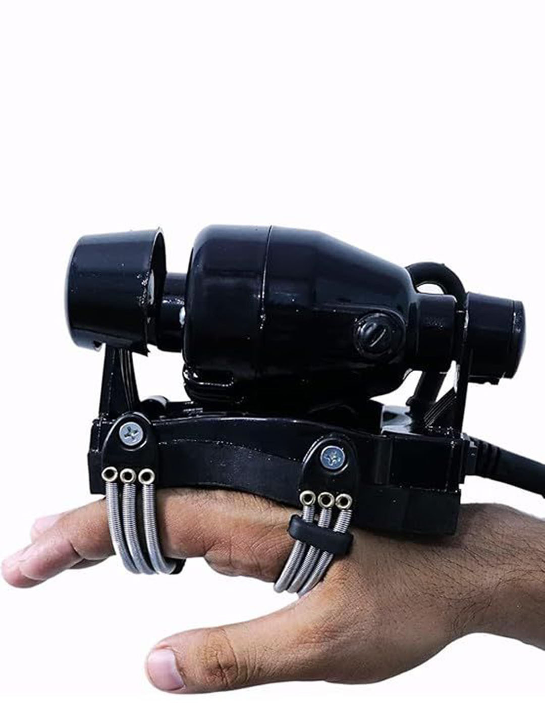 

LEADWORT Powerful Double Speed Built Floating Action Body Head Finger Massager, Black