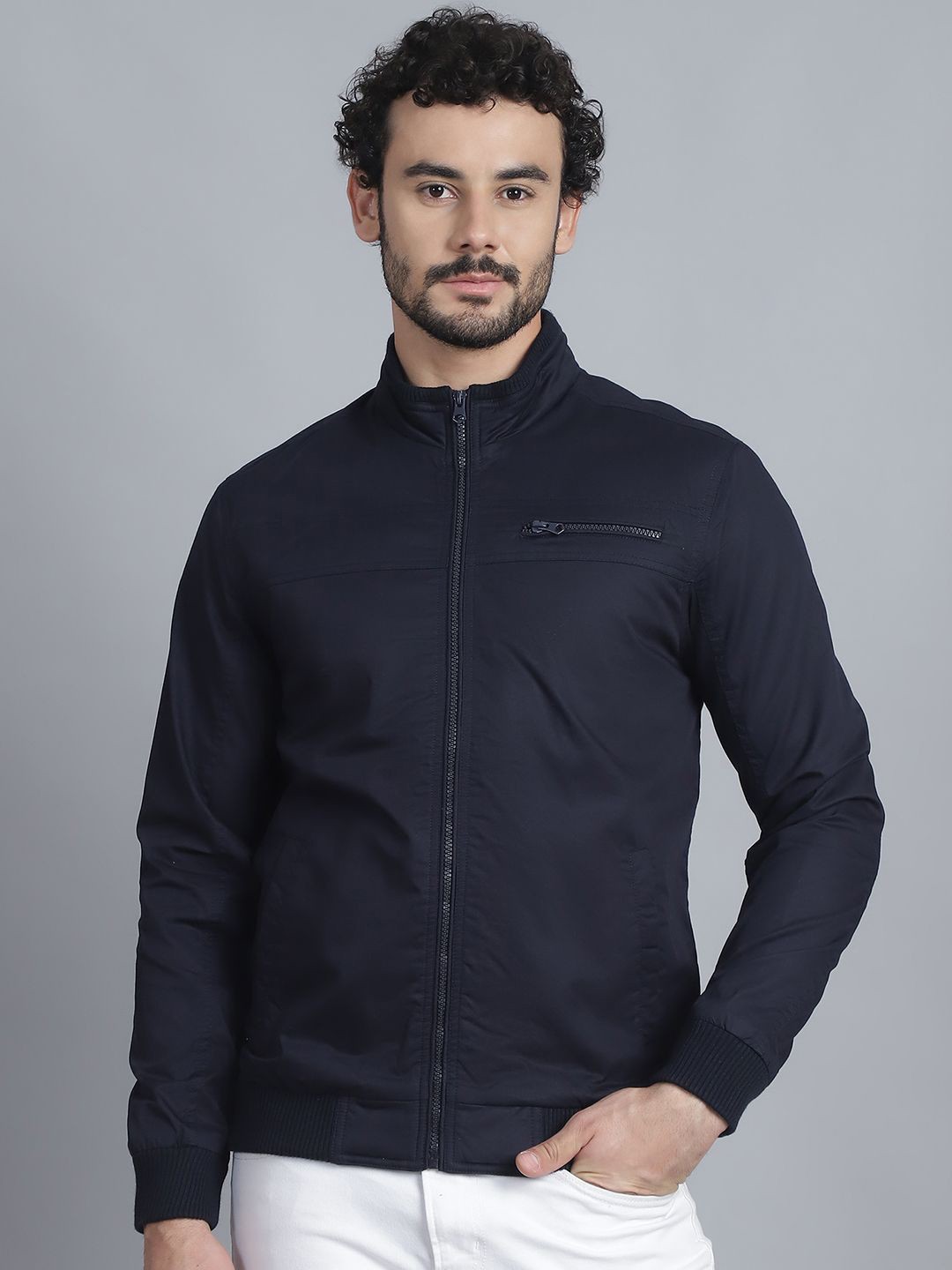 

HOUSE OF VEDAS Men Lightweight Tailored Jacket, Navy blue