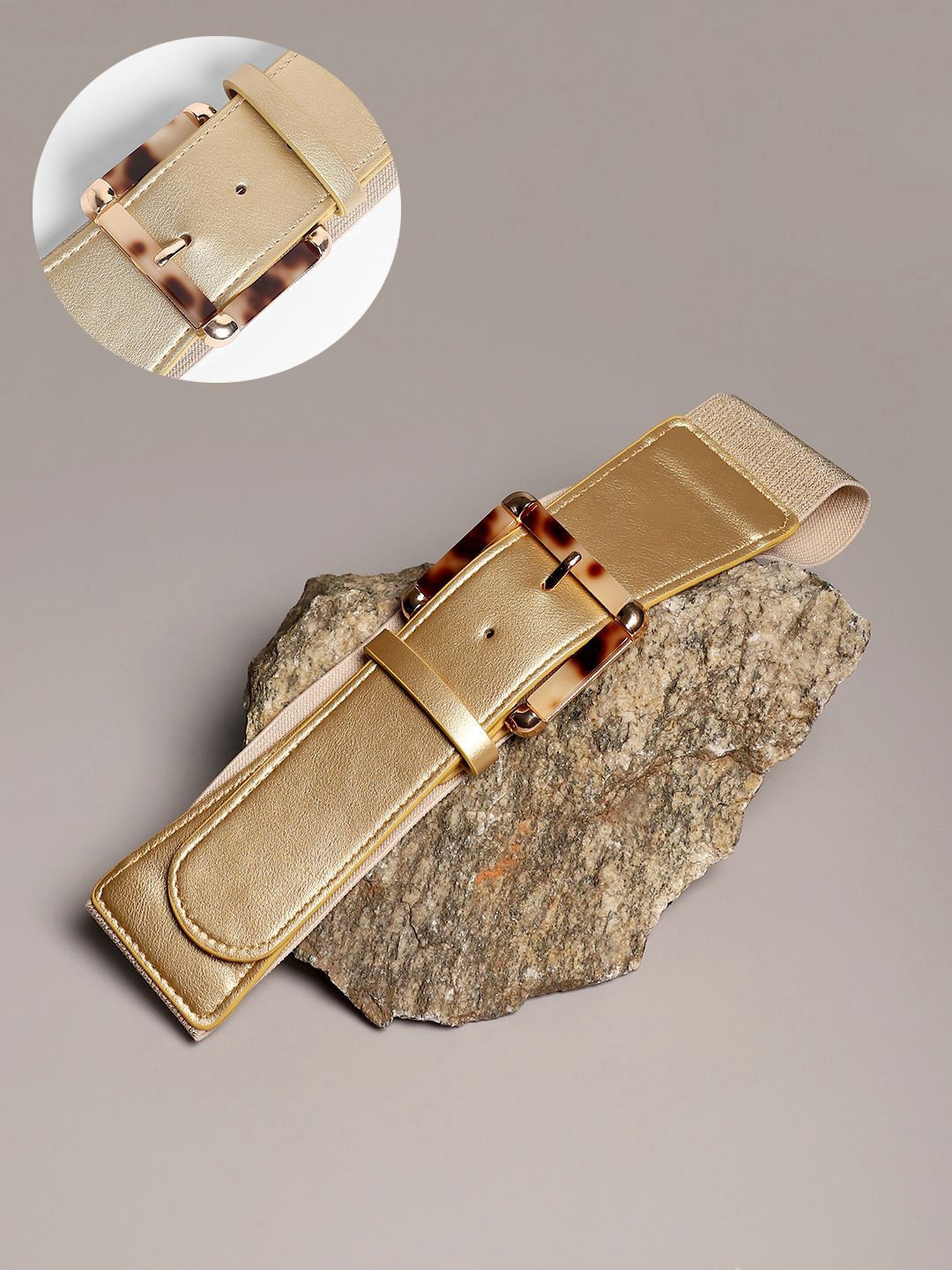 

HAUTE SAUCE by Campus Sutra Women Belt, Beige