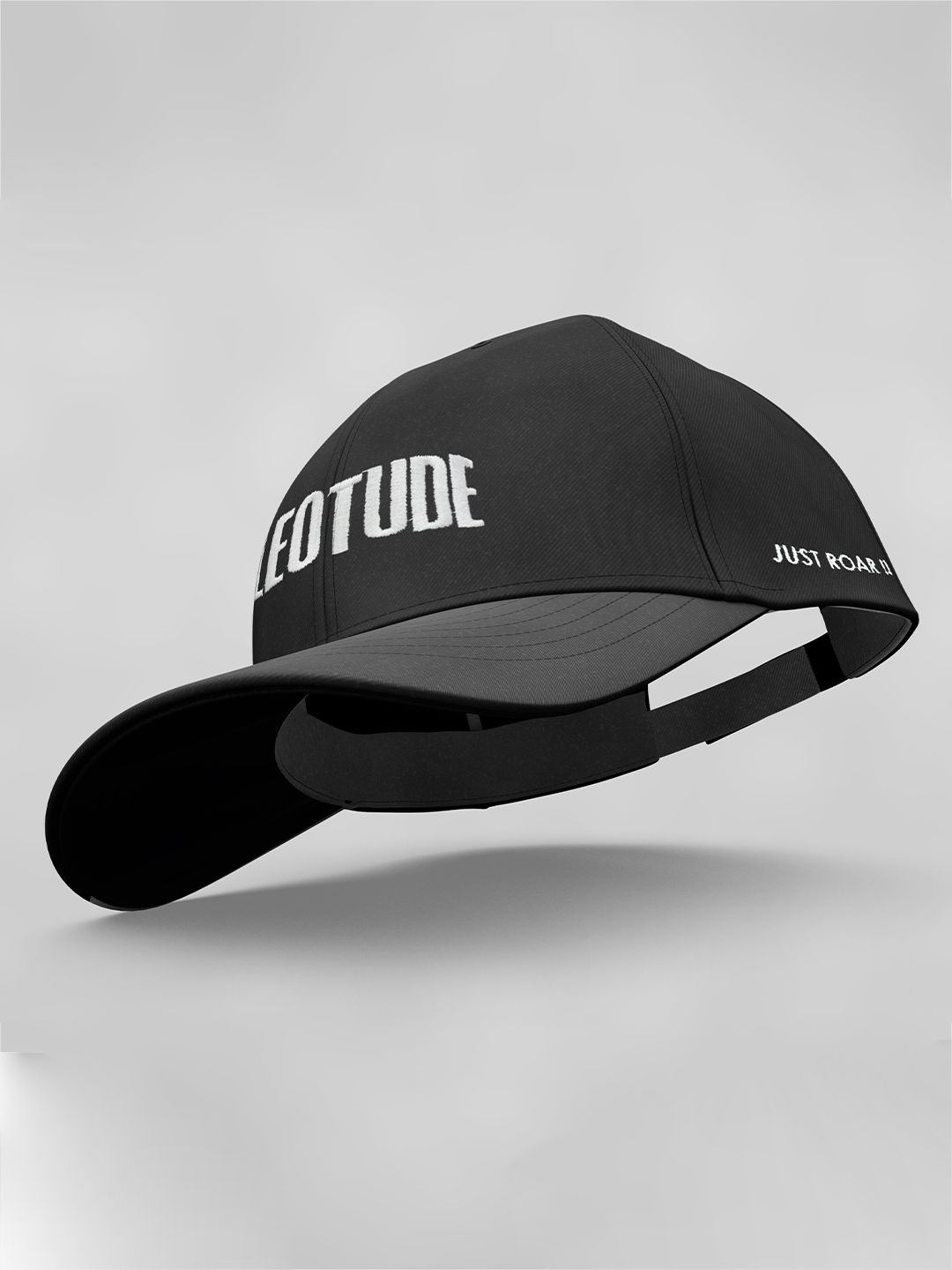 

Leotude Men Embroidered Baseball Cap, Black
