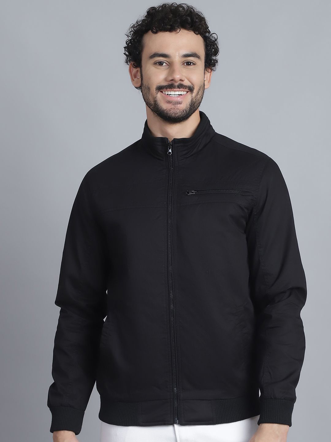 

HOUSE OF VEDAS Men Lightweight Tailored Jacket, Black
