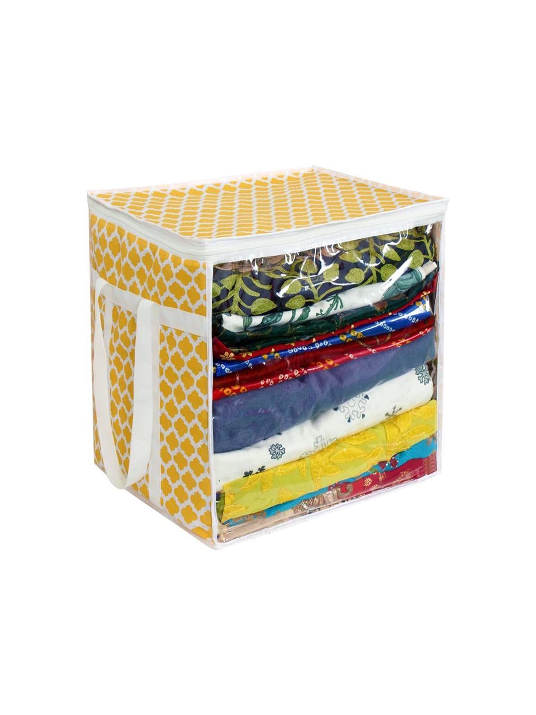 

prettykrafts Yellow Set of 1 Regular Drawer Organiser Organisers