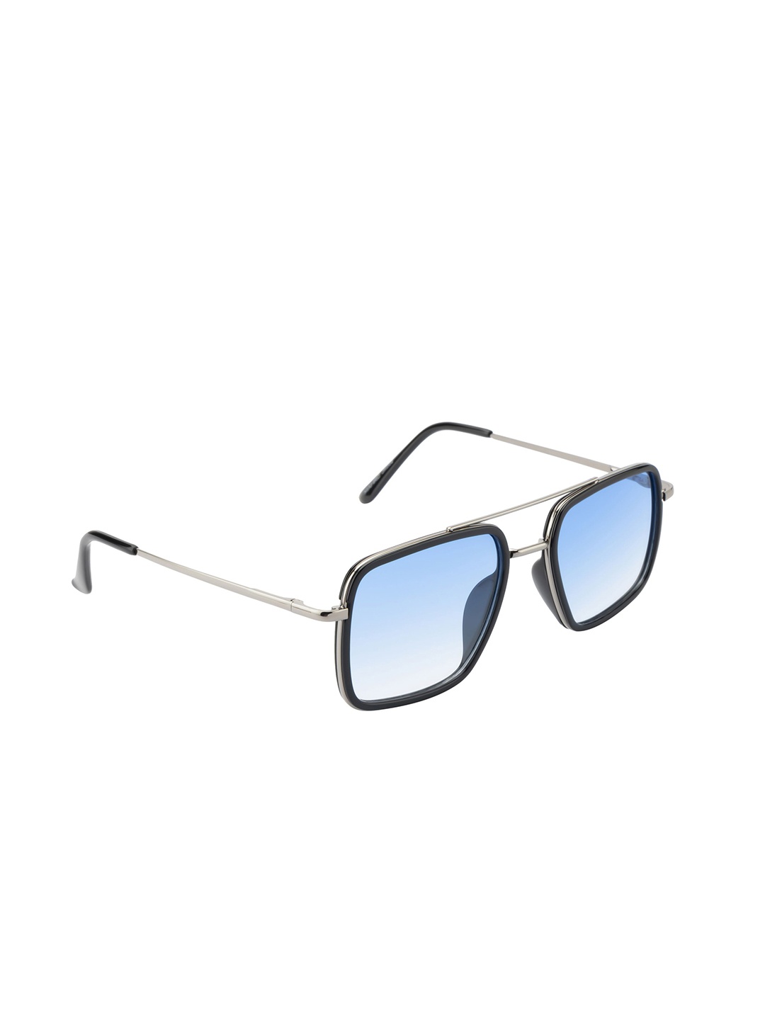 

Mast & Harbour Adults Square Sunglasses with UV Protected Lens MH-MK2123-Blue Gradient