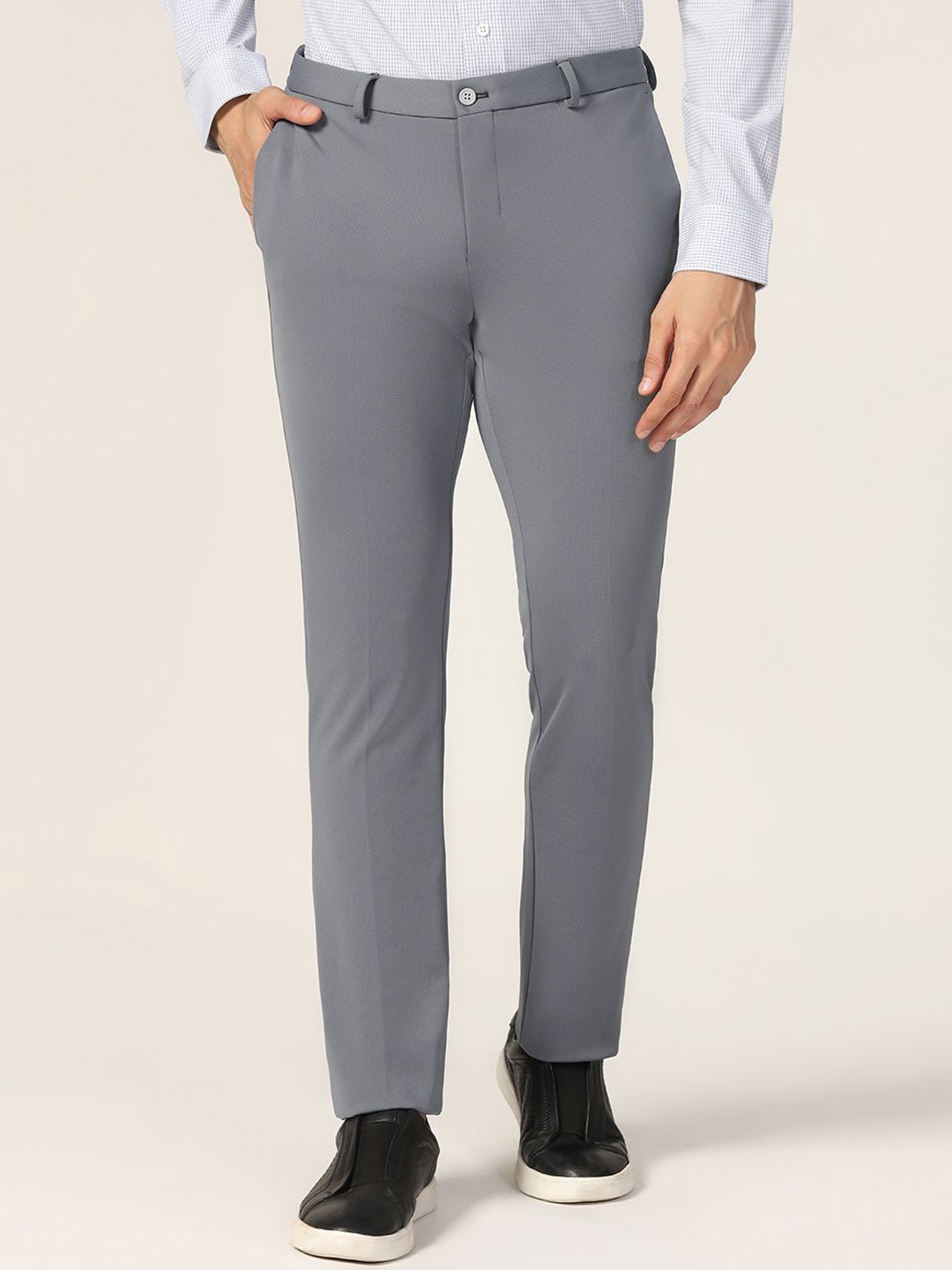 

Blackberrys Men Urban Slim Slim Fit Trousers, Grey