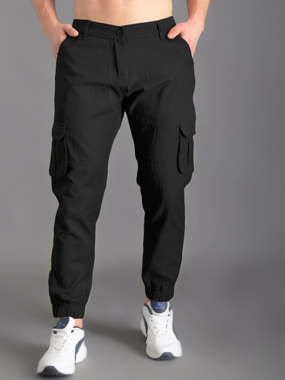 

ZAYSH Men Stretchable Jeans, Black