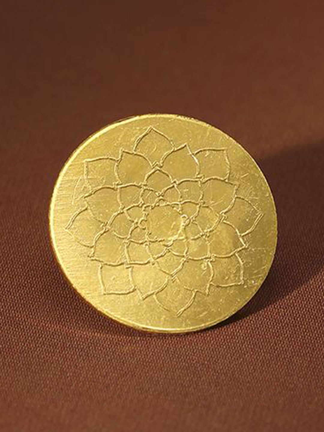 

Mia by Tanishq 24KT Gold Lotus Gold Coin 0.5 GM, Yellow