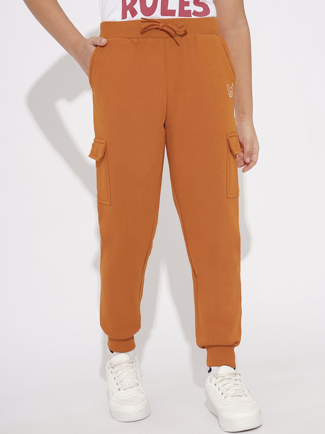 

Jack & Jones Junior Boys Relaxed-Fit Jogger Track Pants, Orange