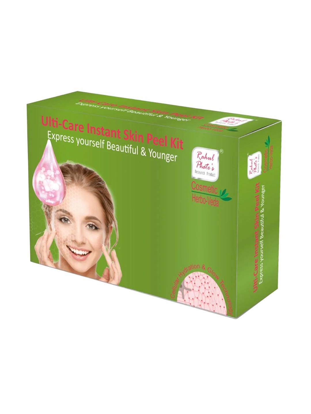 

Rahul Phate Research Product Ulti-Care Instant Skin Peel Kit -170g Big, White